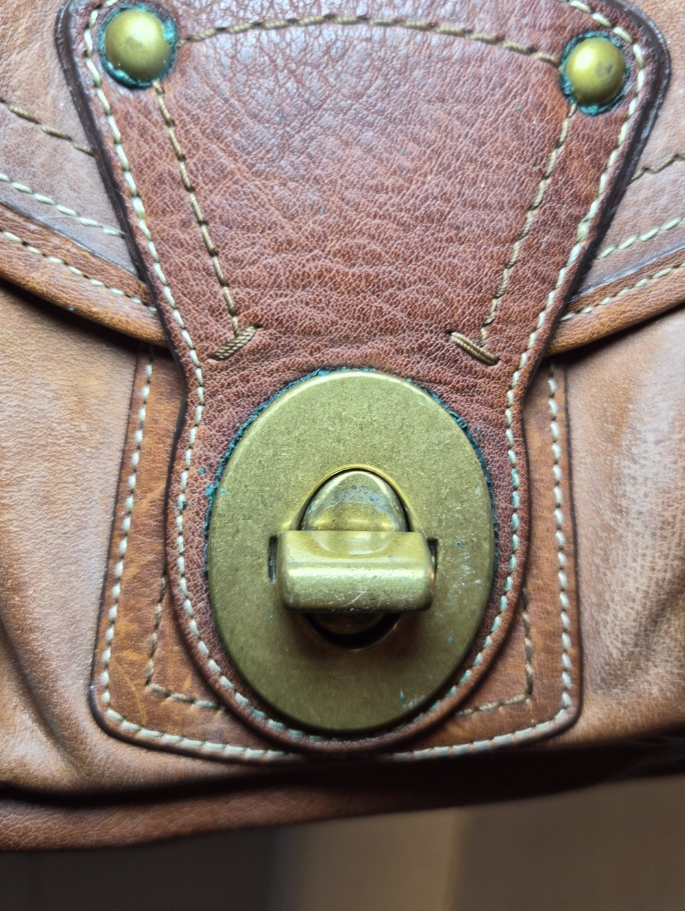 Authentic COACH Legacy Mandy Satchel 65th Anniversary Whiskey Leather #10331 - Picture 3 of 13